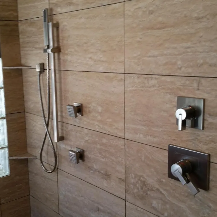 Shower fixture installation for Frozen Pipe Repair in Clemson